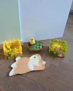 Paasmand pasen decoratie kuikentje eieren easter paashaas, Ophalen of Verzenden, Zo goed als nieuw
