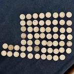 61 Zilveren dubbeltjes uit verschillende jaren, Setje, Zilver, Ophalen of Verzenden, 10 cent