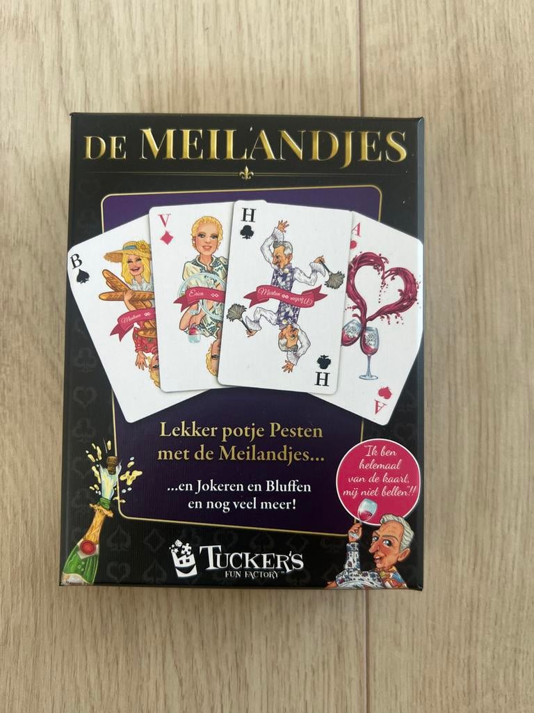 De Meilandjes kaartenset, Drie of vier spelers, Ophalen of Verzenden, Zo goed als nieuw