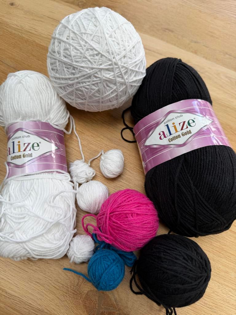 Restanten Alize Cotton Gold garen - diverse kleuren, Ophalen of Verzenden, Zo goed als nieuw, Breien of Haken, Wol of Garen