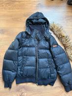 Moscow Donsjas met Afneembare Bontkraag, Ophalen of Verzenden, Zo goed als nieuw, Maat 38/40 (M), Blauw