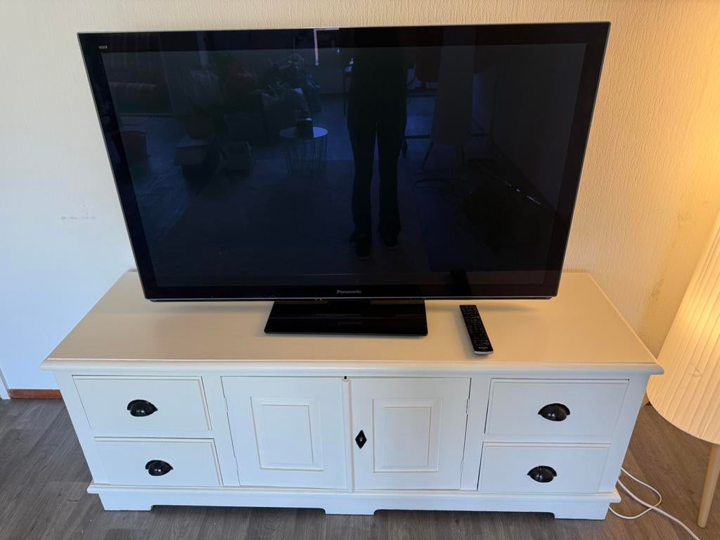 Landelijk Tv meubel 158 x 50 x 60, Ophalen, Zo goed als nieuw, 25 tot 50 cm, Minder dan 100 cm