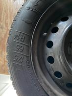 4 m+s banden 175/65 R14 met stalen velgen, Auto-onderdelen, Banden en Velgen, Ophalen, 14 inch, Gebruikt, 175 mm