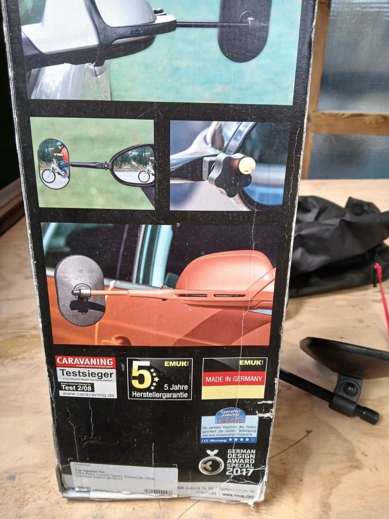 Emuk opel spiegels, Ophalen of Verzenden