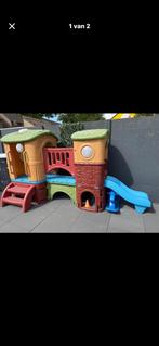 Step2 Clubhouse Climber Speelhuisje met 2 Glijbanen, Ophalen of Verzenden, Gebruikt, Kunststof