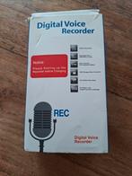 Digitale Voice Recorder - Nieuw, verpakking licht beschadigd, Ophalen of Verzenden, Zo goed als nieuw