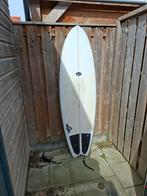 AQSS 6'6 49,6L surfboard flying fish + FCS1 fins & leash, Ophalen, Zo goed als nieuw, Funboard, Met koord