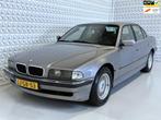 BMW 7-serie 750i V12 Youngtimer PDC Stoelverwarming Clmate+C, Auto's, BMW, Automaat, Origineel Nederlands, Bedrijf, Grijs