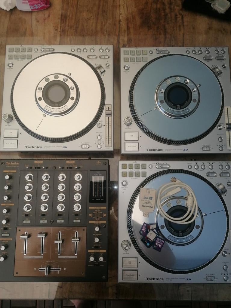 Technics SL-DZ1200 DJ-set met mixer, Ophalen, Gebruikt, Dj-set, Technics