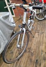 Giant Techno CS1 carbon/alu fiets voor lange mensen XL frame, Gebruikt, Versnellingen, 61 tot 65 cm, Schijfrem