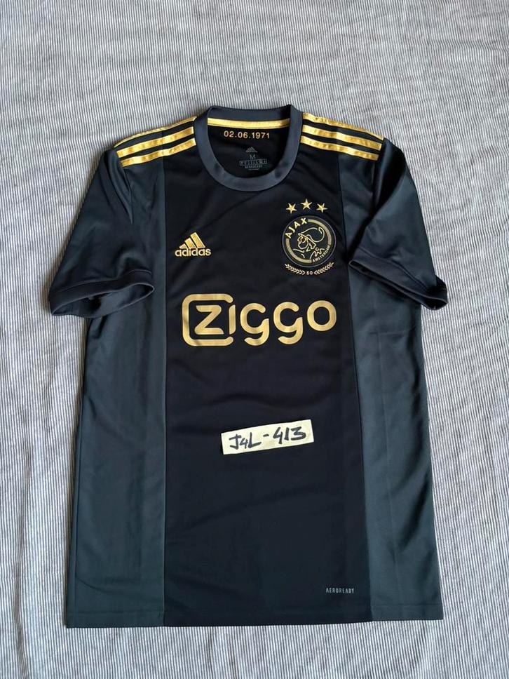Ajax 3de shirt Adidas 20/21  medium 020 34 afca fside tdk, Sport en Fitness, Voetbal, Zo goed als nieuw, Shirt, Maat XS of kleiner
