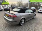 Saab 9-3 Cabrio 1.8t Vector|Leer|Airco, Auto's, Voorwielaandrijving, 1998 cc, Gebruikt, Zwart