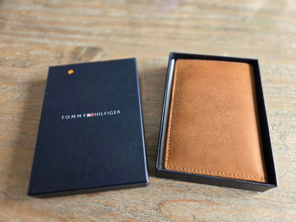 Tommy hilfiger geldclip pasjes portemonnee  NIEUW, Sieraden, Tassen en Uiterlijk, Portemonnees, Ophalen of Verzenden, Nieuw, Zwart