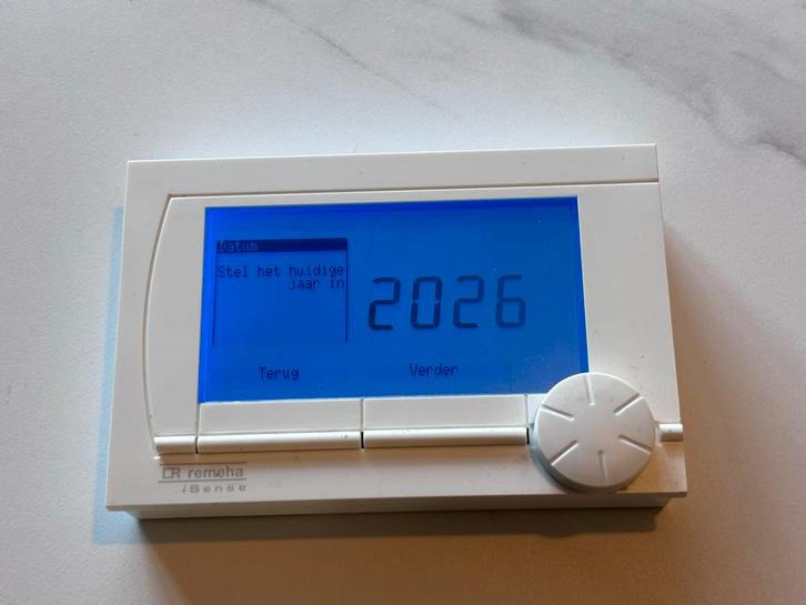 Remeha iSense thermostaat, Doe-het-zelf en Verbouw, Thermostaten, Gebruikt, Slimme thermostaat, Ophalen of Verzenden