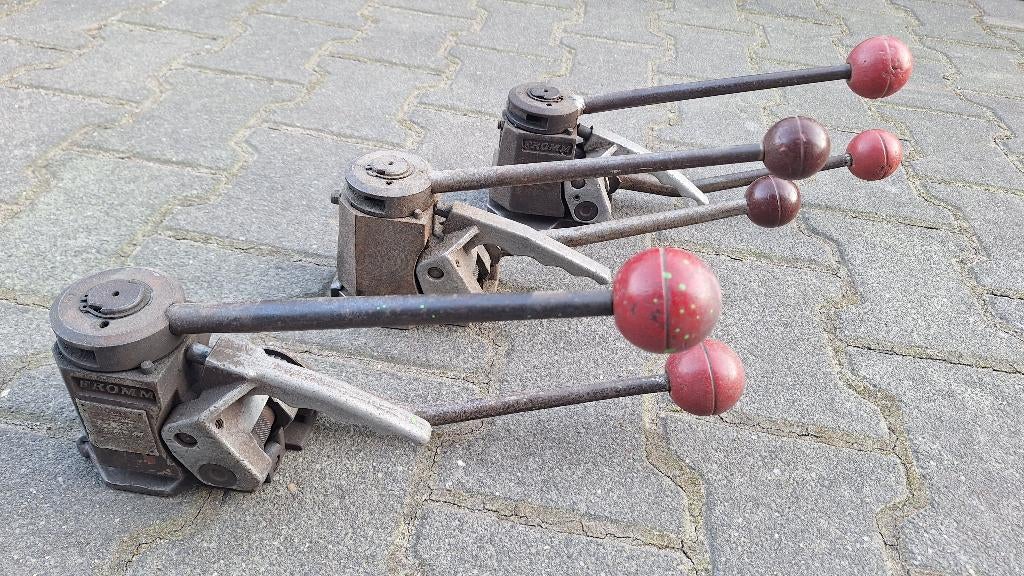 3x Fromm Staalbandapparaat 16mm, Gebruikt, ., Ophalen of Verzenden, .