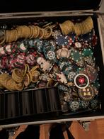 Pokerchips toernooi en cash, Ophalen, Gebruikt