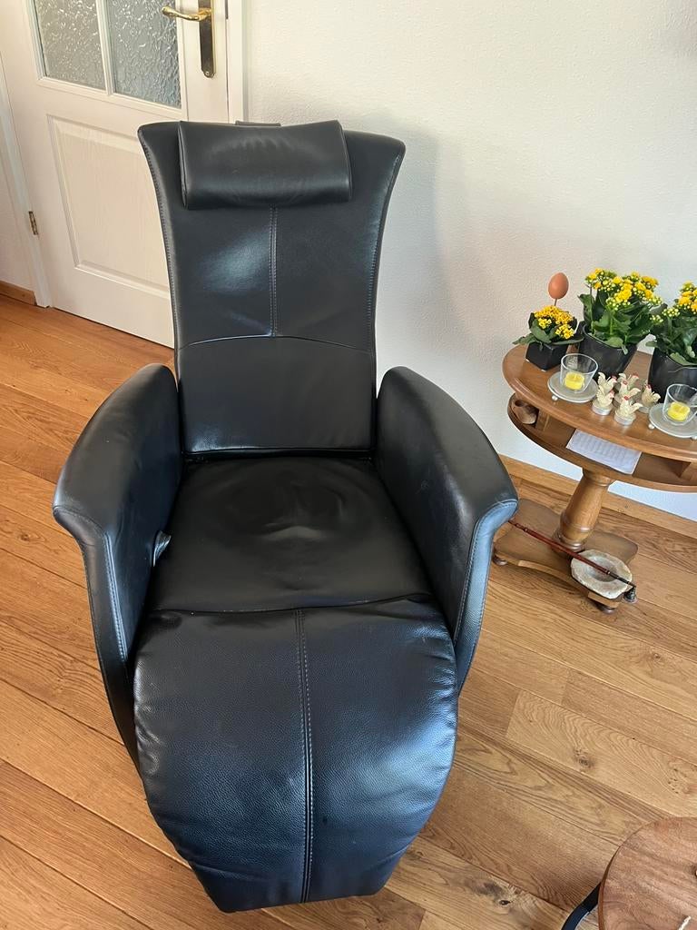 Stoelen te koop, Huis en Inrichting, Fauteuils, Ophalen of Verzenden, Zo goed als nieuw, 50 tot 75 cm, Leer