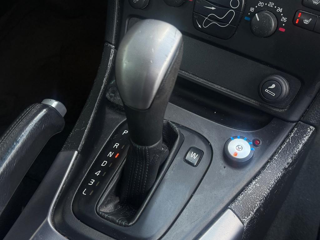 Volvo S80 2.5T LPG G3 | AUTOMAAT | LEDER | CRUISE | NAVI | N, Auto's, Zwart, 2521 cc, Bedrijf, Euro 4