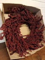 2 basis kransen met rode besjes, nieuw, Ophalen, Nieuw