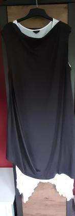 dames jurk - maat XL - 2-delig - wit, donkergrijs, FLORYDAY, Maat 46/48 (XL) of groter, Nieuw, Ophalen of Verzenden