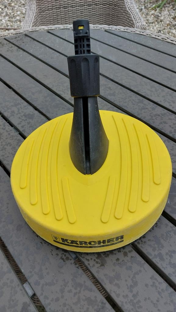 Karcher terrasborstel, Ophalen
