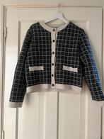 Yas vest zwart/wit geruit, Ophalen of Verzenden, Zo goed als nieuw, Maat 42/44 (L), Zwart