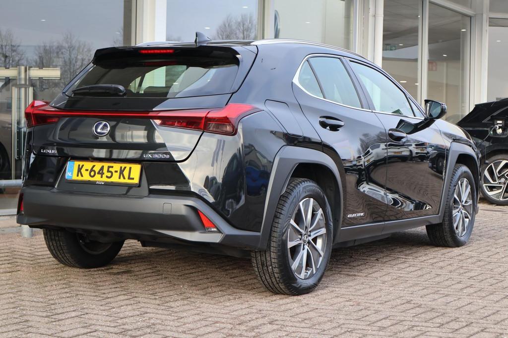 Lexus UX 300e 204pk Business 54 kWh | Camera | Android Auto/, Auto's, Lexus, 12 maanden, Stof, Gebruikt, Zwart