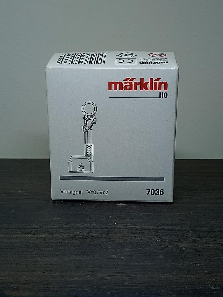 Marklin 7036 - Voorsein, new in box., Wisselstroom, Overige typen, Nieuw, Ophalen of Verzenden