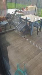 steenschotten / klinkerplaten, Tuin en Terras, Palen, Balken en Planken, Ophalen, Gebruikt, Planken, Hardhout