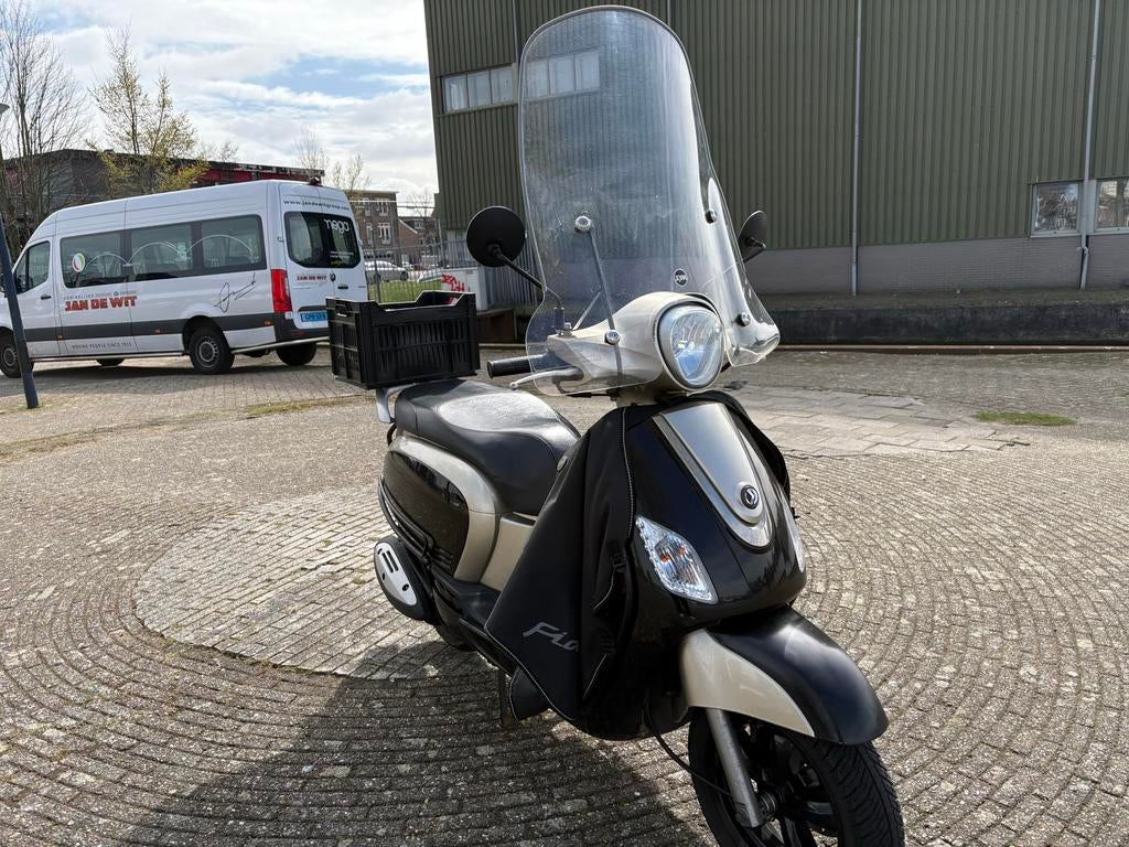 SYM Fiddle 3 snor scooter bj 2016 rijdt en remt als nieuw, Ophalen, Gebruikt, Fiddle