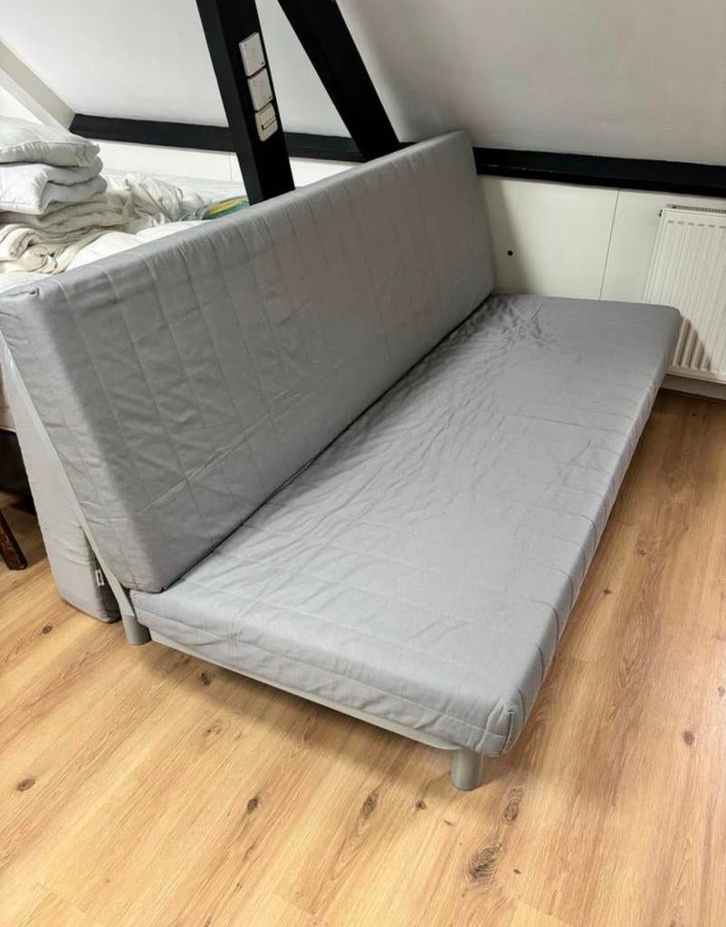 Slaapbank IKEA gratis 140 x 200, Ophalen, Zo goed als nieuw, Tweepersoons, 140 cm