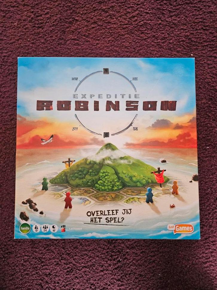 Expeditie Robinson bordspel nieuw, Hobby en Vrije tijd, Gezelschapsspellen | Bordspellen, Nieuw, Drie of vier spelers, Ophalen of Verzenden