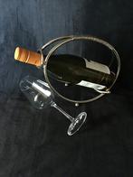 Verzilverde wijnfleshouder, Ophalen of Verzenden