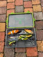 Complete set roofvishengels met kunstaas, Ophalen, Gebruikt, Werphengel