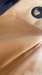 Gevoerde velours gordijnen met ringen 205 hoog voor 225 br, Huis en Inrichting, Stoffering | Gordijnen en Lamellen, Overige kleuren