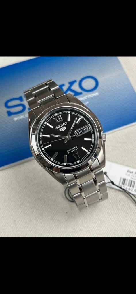 Seiko SNKL55K1, Sieraden, Tassen en Uiterlijk, Overige Accessoires, Zo goed als nieuw, Ophalen