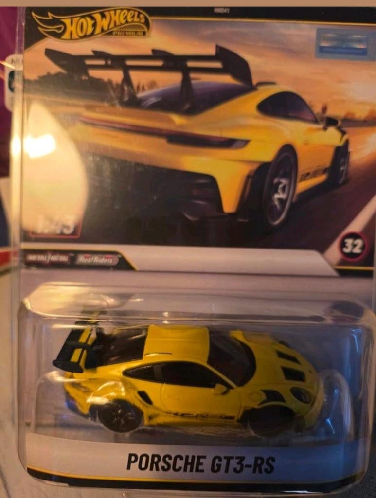 Hot Wheels Porsche GT3-RS, Ophalen of Verzenden, Matel, Onbekend, Onbekend