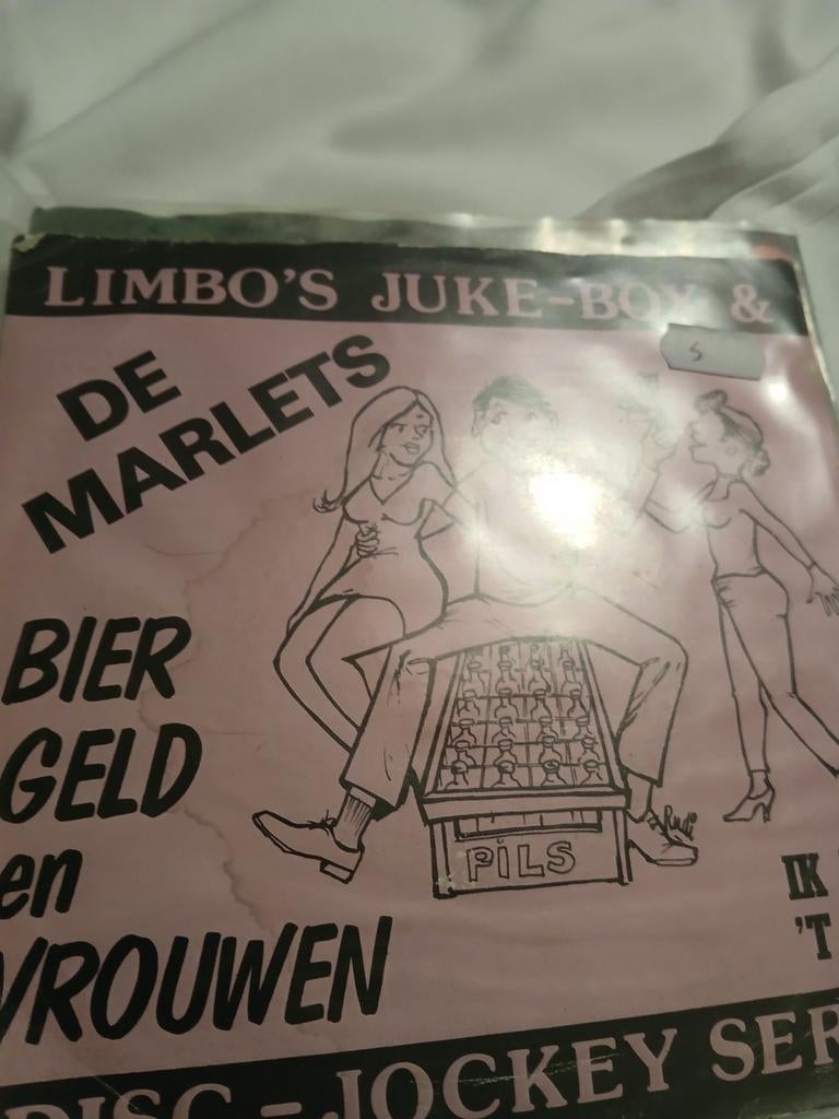 Marlets  bier geld en vrouwen, Cd's en Dvd's, Vinyl | Nederlandstalig, Ophalen of Verzenden, Zo goed als nieuw, Overige formaten