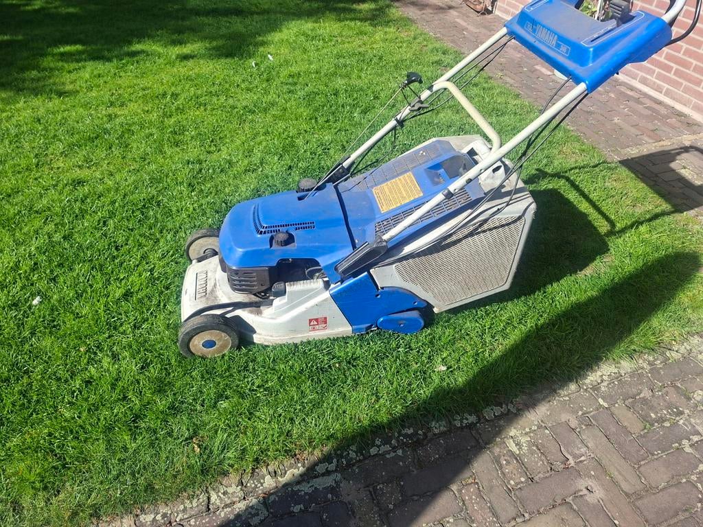 grasmaaier yamaha met aandrijfwals - 46 cm maaibreedte, Tuin en Terras, Grasmaaiers, Ophalen of Verzenden
