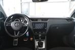 Skoda Octavia Combi 2.0 TDI Greentech Style Automaat Clima N, Auto's, Skoda, Stof, Gebruikt, 4 cilinders, Wit