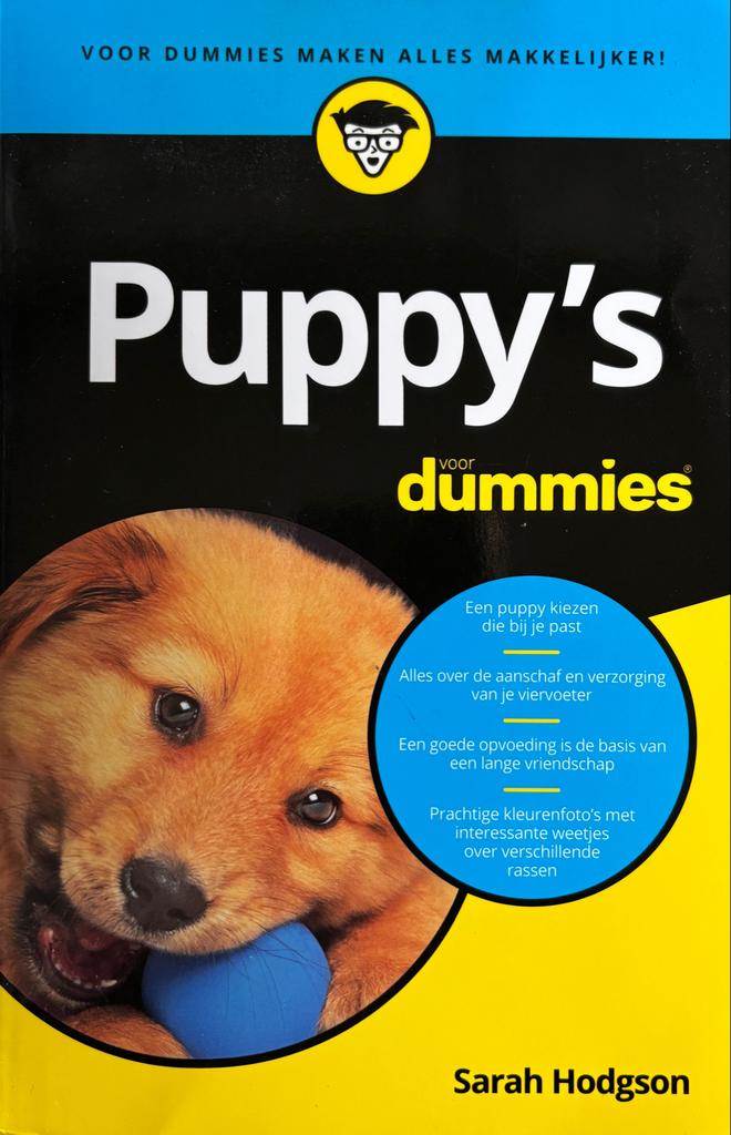 Puppy's voor Dummies - Leer je puppy opvoeden, Ophalen of Verzenden, Zo goed als nieuw, Honden