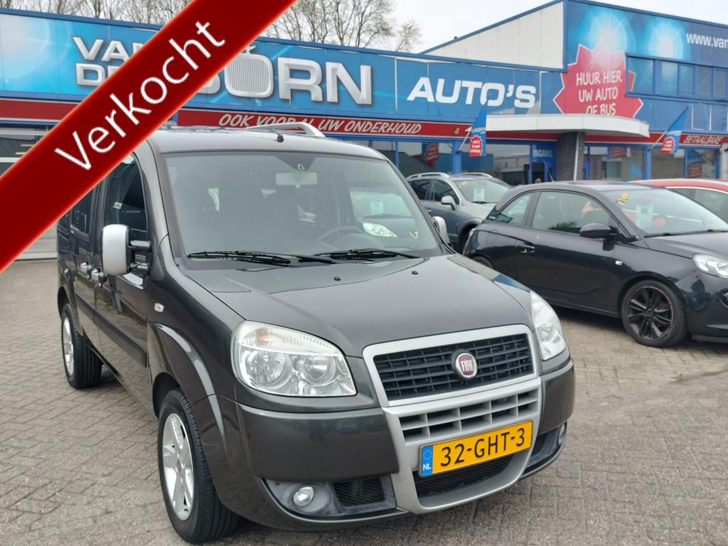Fiat Doblò 1.4 Malibu Direct van 1ste eig. Airco Nw APK, Auto's, Fiat, Voorwielaandrijving, Stof, Gebruikt, Doblo
