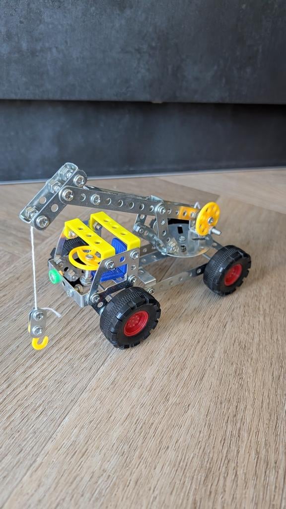 Meccano kraanwagen - Bouw je eigen avontuur!, Ophalen, Zo goed als nieuw, Overige merken