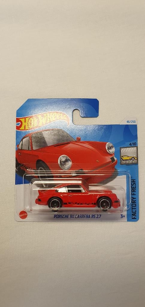Hot Wheels PORSCHE 911 Carrera RS 2.7 RED, Ophalen of Verzenden, Nieuw, Auto