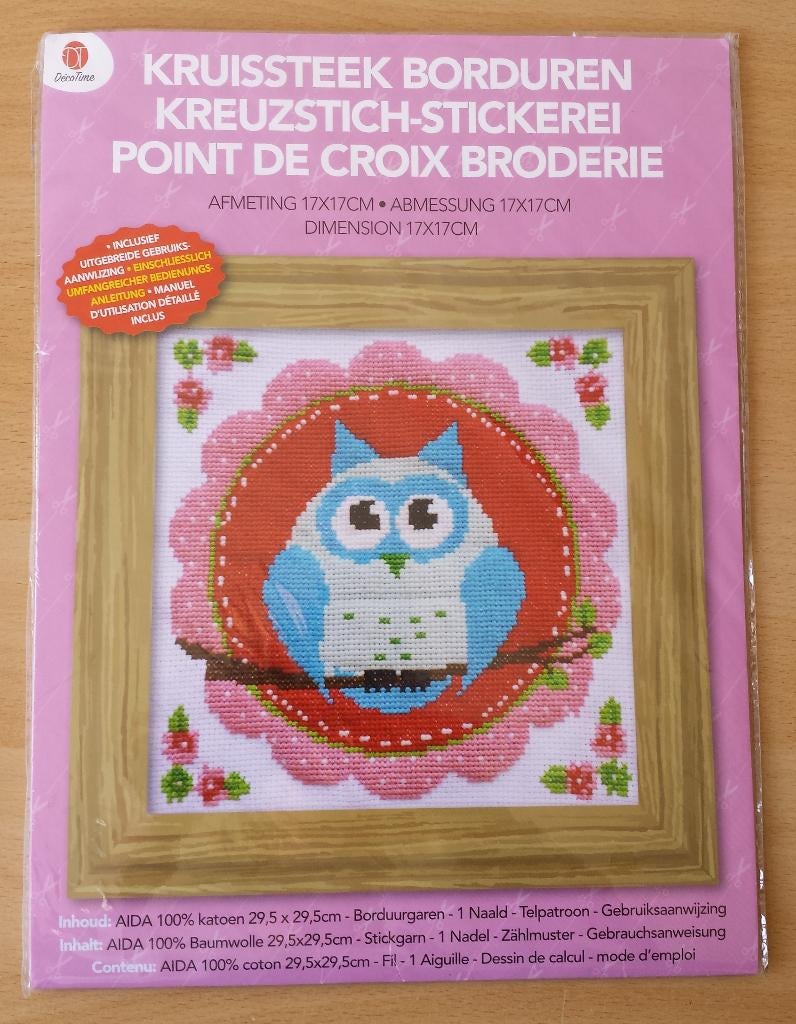 Uiltje Pakket - Déco Time, Hobby en Vrije tijd, Ophalen of Verzenden, Handborduren, Nvt, Deco Time