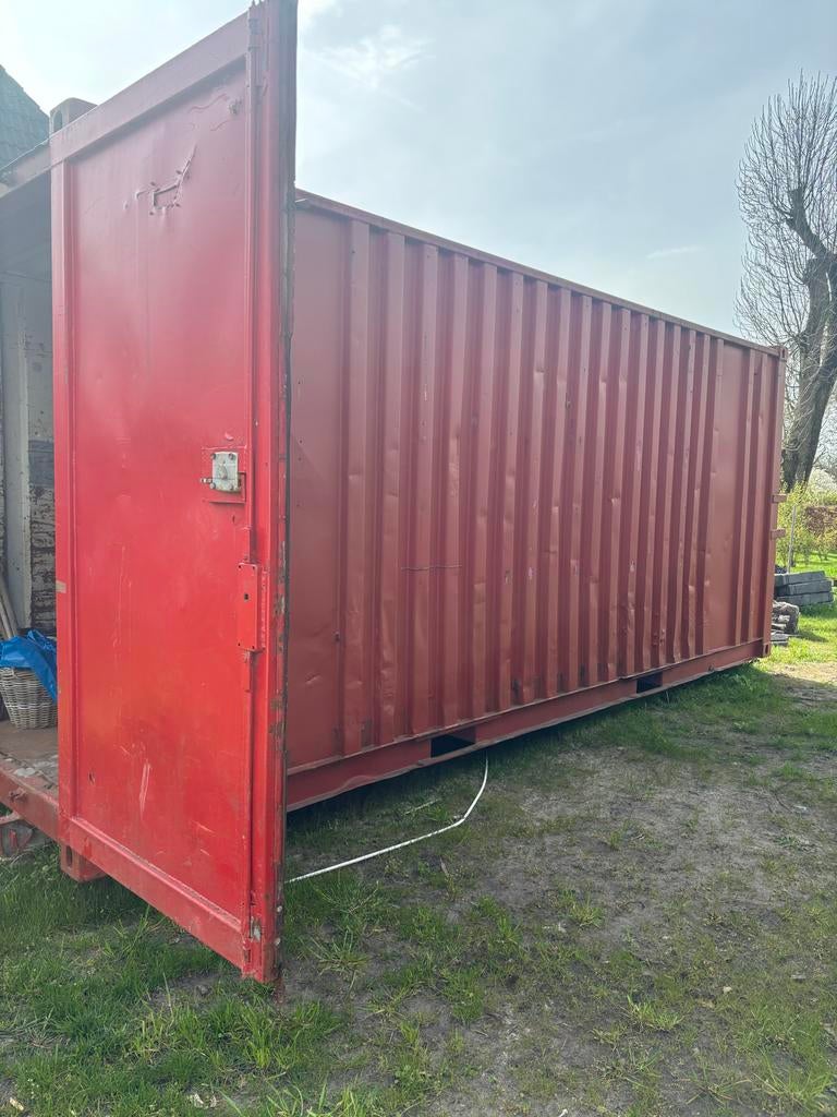 20ft zeecontainer, Ophalen