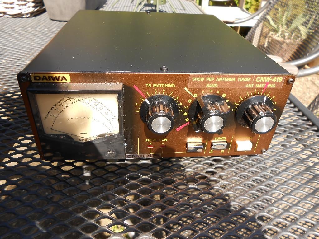 Daiwa antenne tuner cnw-419, voor zender ontvanger, Ophalen, Gebruikt, Zender en Ontvanger