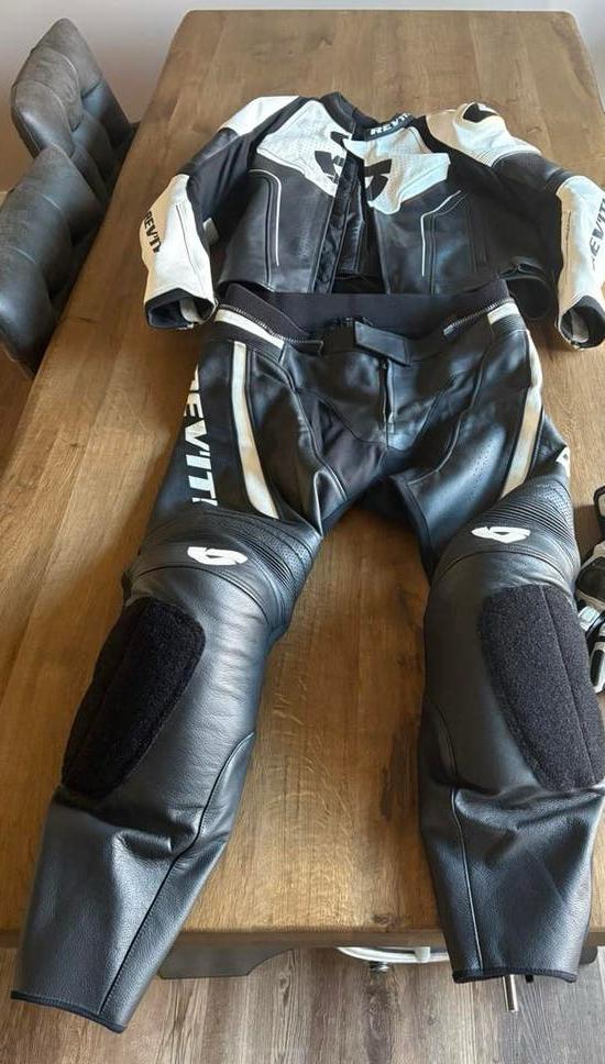 Motorpak heren merk revit 2 delig pak, Motoren, Ophalen, Tweedehands, Combipak