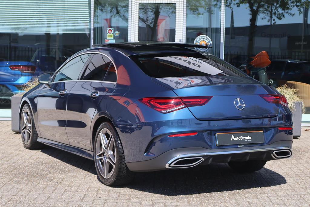 Mercedes CLA Coupé 200 AMG-LINE 163pk I Pano I Sfeerverlich, CLA, Gebruikt, 4 cilinders, Met garantie (alle)