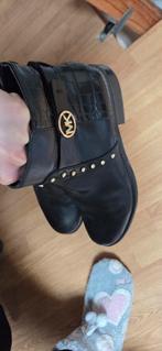 Michael Kors Leren Enkellaarzen Maat 40, Michael Kors, Zwart, Lage of Enkellaarzen, Ophalen of Verzenden